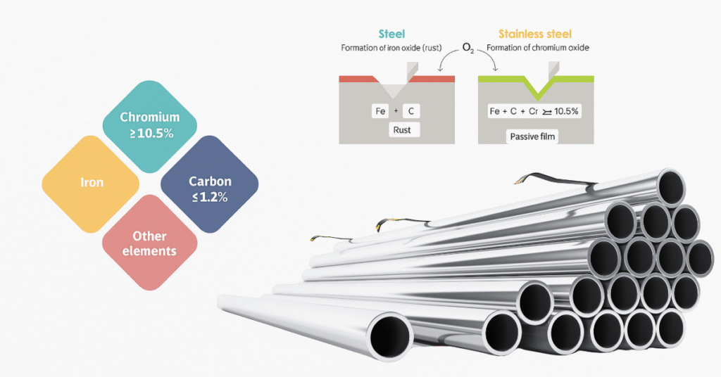 Stainless steel composition